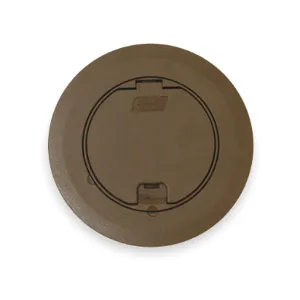 STEEL CITY 68R-CST-BRN Floor Box Cover And Carpet Plate Brown | AC3GJH 2TEC2