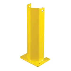 STEEL KING FPS3-4D012YW Pallet Rack Protector 8w x 4l x 12 Inch Height | AC2HHH 2KGA6