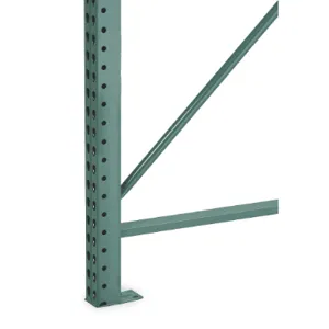 STEEL KING RTFBG042216VG Pallet Rack Frame 42w x 42d x 216h Green | AD7WRP 4GWD4