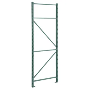 STEEL KING RTFBG048240VG Pallet Rack Upright Frame 48 x 240 Green | AD6NVB 46M191