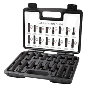 STEELMAN TOOLS 78537 Lug Locking Master Key Set Steel 16 Pcs. | AG2QHH 32EY97