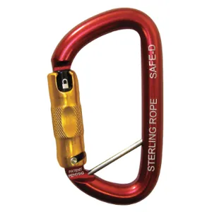 STERLING ROPE HWSAFEDTL Carabiner Aluminium Autolock 28kn | AD3QHC 40L907