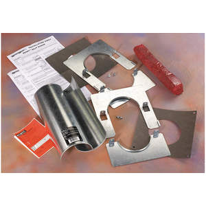SAFETY TECHNOLOGY INTERNATIONAL FSR400 Split Sleeve Kit 12 Inch Length 4 In.d Steel | AA9ULQ 1FEU3