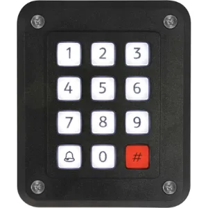 STORM INTERFACE STRIKEMASTER DR2I Illuminated Access Control Keypad 12 Key | AH3YGC 33UA14