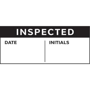 STRANCO INC TC3-10943 Quality Inspection Label 1 Inch H - Pack Of 225 | AF3QCJ 8ATX4