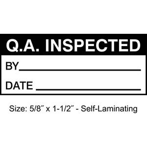 STRANCO INC TCSL2-10734 Inspection Label English Quality PK350 | AH3AVU 30XD56