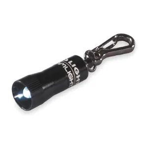 STREAMLIGHT 73001 Keychain Flashlight Black Led 10 L Lr41 | AC3ECL 2RVN2