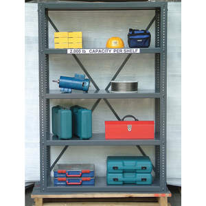 STRONG HOLD 2460-72 Shelving Unit 72inh 60inw 24ind | AA7JRK 16A414