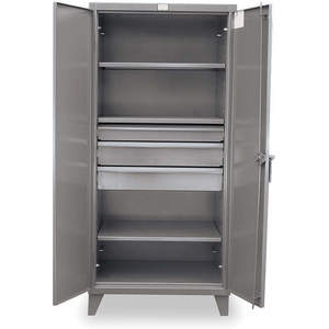 STRONG HOLD 36-243-3DB Storage Cabinet 12 Gauge 78 Inch H 36 Inch Width | AB3MFY 1UBW6