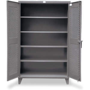 STRONG HOLD 46-V-244 Storage Cabinet, 78 x 48 Inch Size, 12 Gauge | AB3MFH 1UBV1