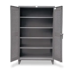 STRONG HOLD 56-V-244 Storage Cabinet, 78 x 60 Inch Size, 12 Gauge | AB3MFJ 1UBV2