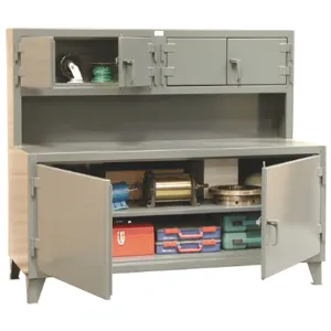 STRONG HOLD 65-UC-301 Cabinet Workstation Steel Top W 72 H 62 | AE4BFN 5HZR0