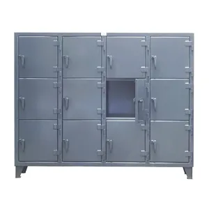 STRONG HOLD 75-18-3TMT Wardrobe Locker Assembled 3 Tier 1-point | AE4GEQ 5KCA1