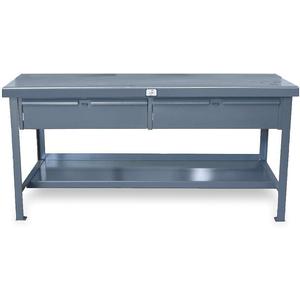 STRONG HOLD T4830-2DB Workbench 48wx30dx34 Inch Height | AC3CYP 2RNG2