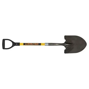 SEYMOUR MIDWEST 49561 Round Point Shovel 29 In Handle 14 Gauge | AG2MYK 31MJ61 / 49561GR