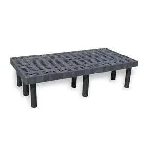 STRUCTURAL PLASTICS D4824 Dunnage Rack 700 Lb. Hdpe 48 W x 24 D | AB2YZN 1PXA1