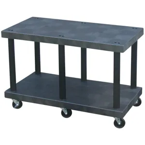 STRUCTURAL PLASTICS KT4824B Multi Level Cart, 48 x 24, Base Unit, Solid Top | AG8EUR