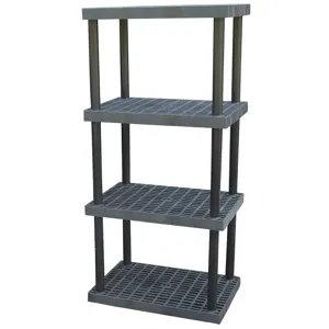 STRUCTURAL PLASTICS S3624X4 Four Shelf Unit | AD7DXC 4DV10