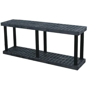 STRUCTURAL PLASTICS S6616B Shelving Base Unit 16 x 66 x 48 Inch 700 Lb. | AF3QPZ 8AZE2