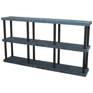 STRUCTURAL PLASTICS S9616X3 Three Shelf Unit | AD7DWX 4DU97