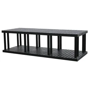 STRUCTURAL PLASTICS S9636B Shelving Base Unit 36 x 96 x 48 Inch 1500 Lb | AF4TZJ 9K601