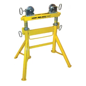 SUMNER 780444 Roller Head Pipe Stand, 1/2 - 36 Pipe Capacity, 29 - 43 Length | AA8NJD 19F633