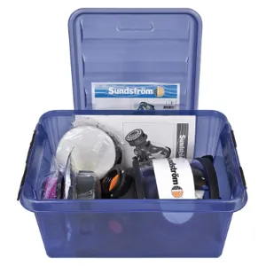 SUNDSTROM SAFETY H05-8521 Full Face Respirator Kit Universal Size | AF8PQH 29EK17