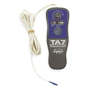 SUPCO TA-7 Temp. Alarm -10 To 80f Battery Operated | AD8FVQ 4JZ61