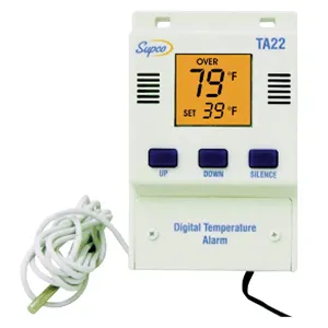 SUPCO TA22 Temperature Alarm With Display Digital | AD8RFH 4LWX6