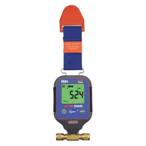 SUPCO VG64 Vacuum Gauge, 4-1/2 Digit LCD Display, 0 - 150 F Ambient Temperature | AD7QNA 4FY27