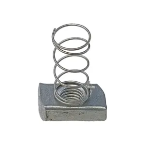 SUPER-STRUT A100 1/2SS Channel Spring Nut 1/2 Inch Stainless Steel - Pack Of 25 | AB9ZXJ 2HAN4