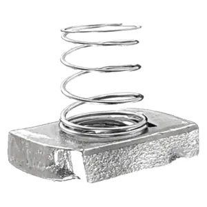 SUPER-STRUT B100 3/8 Nut Spring - Pack Of 25 | AE7GMX 5YE45