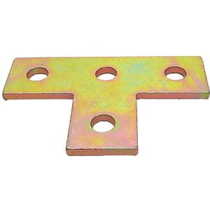 SUPER-STRUT AB220 Connecting Plate Tee 4 Holes Gold | AB9ZWA 2HAF6