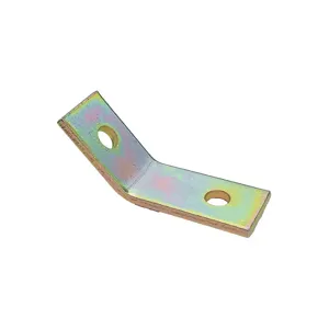 SUPER-STRUT AB227 Strut Channel Angle Bracket, 45 Degree, Steel, Galv-Krom | AB9ZVR 2HAE7