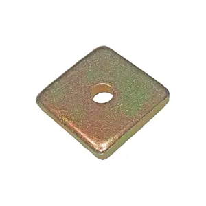 SUPER-STRUT AB241 1/2 Washer Square 1/2 Inch Gold - Pack Of 25 | AB9ZWX 2HAL2