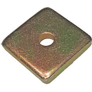 SUPER-STRUT AB241 1/4 Unterlegscheibe, quadratisch, 1/4 Zoll Gold – Packung mit 25 Stück | AB9ZWQ 2HAK5