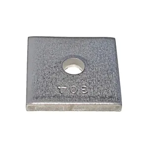 SUPER-STRUT AB241 3/8SS Channel Washer Square 3/8 Inch Stainless Steel - Pack Of 25 | AB9ZXQ 2HAP1