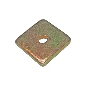 SUPER-STRUT AB241 3/8 Washer Square 3/8 Inch Gold - Pack Of 25 | AB9ZWU 2HAK8