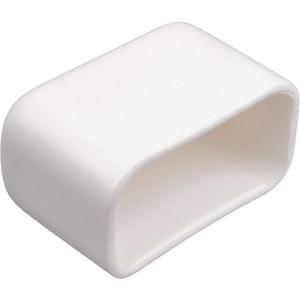 SUPER-STRUT B 804 NEOP WH Channel End Cap Series B White - Pack Of 25 | AB9ZWZ 2HAL4