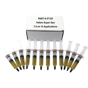 TSI SUPERCOOL 27125 A/C Dye Syringes Refills PK12 | AH9UMN 43Y105
