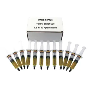 TSI SUPERCOOL 27125 A/C Dye Syringes Refills PK12 | AH9UMN 43Y105