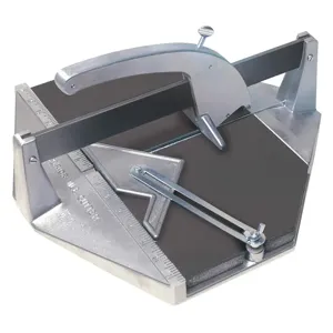 KRAFT TOOL CO. ST006 Tile Cutter Cast Aluminium 15in. x 15in. | AG4VQN 35EM82