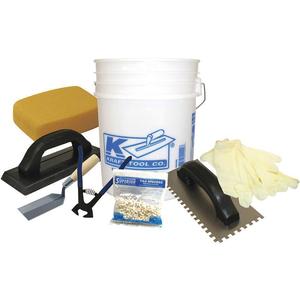 KRAFT TOOL CO. ST100 Tool Kit Tile Plastic | AG4VRA 35EM93