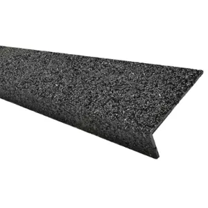 SURE-FOOT 9N12003X003619H FRP Stair Nosing Black 36 Inch Width Fiberglass | AH3BMV 31AP33