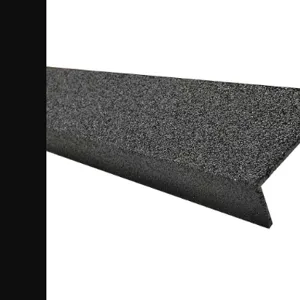 SURE-FOOT 9N12003X004819M FRP Stair Nosing Black 48 inch Width Fiberglass | AH3BNA 31AP38