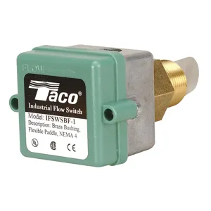 TACO IFSWSBF-1 Flow Switch 3.5 - 600 Fpm Spdt | AF9FDD 29YM34