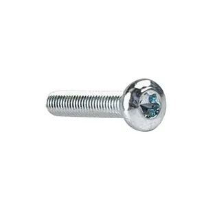 TAMPER-PRUF SCREW 480160 Machine Screw Pan, 4-40 X 1/2 Length, 100Pk | AE4BLM 5JA87