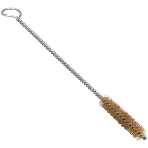 TANIS BRUSHES 05002 Tube Brush .003 Wire Tan 6 Inch Overall Length - Pack Of 12 | AD2BJJ 3MHU5