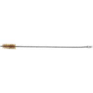 TANIS BRUSHES 05466 Tube Brush .006 Brass Tan 18 Inch Overall Length - Pack Of 12 | AD2BJW 3MHV7