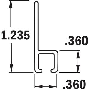 TANIS BRUSHES AH400484CF Streifenbürstenhalter Größe 1.235 84 Inl – 10er-Pack | AA8CWC 18A331